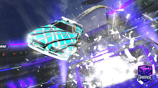 A Rocket League car design from Stennu_exe