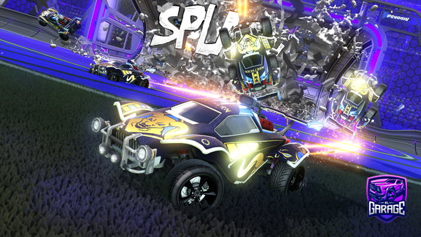 A Rocket League car design from sawqzy