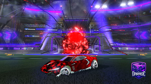 A Rocket League car design from Mally123