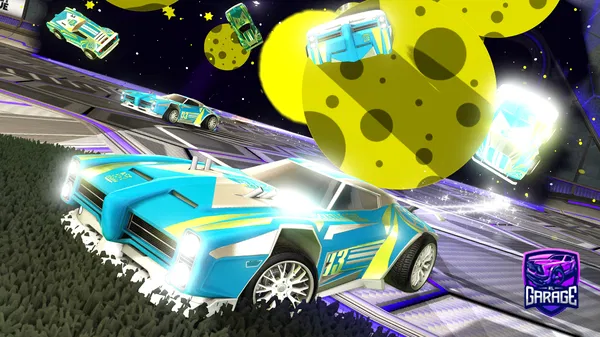 A Rocket League car design from lixlin