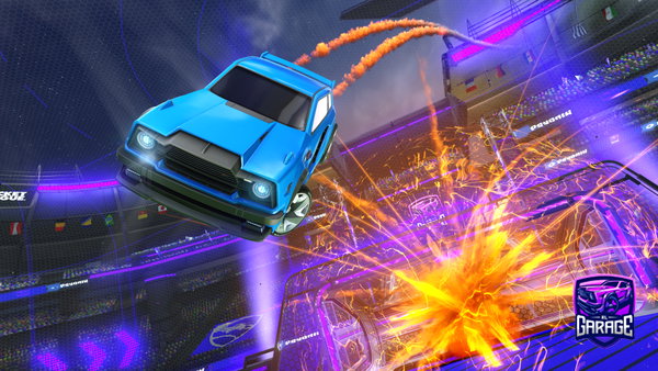 A Rocket League car design from TheSweaty1