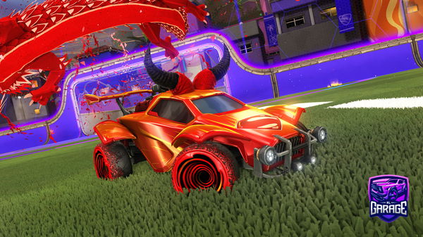 A Rocket League car design from FlyRL0