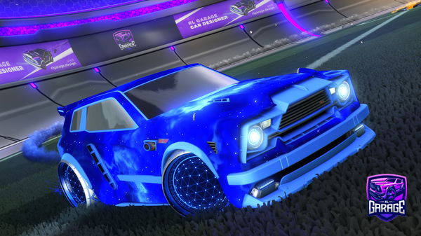 A Rocket League car design from BW1