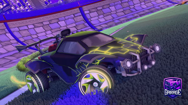 A Rocket League car design from Saiyzen999