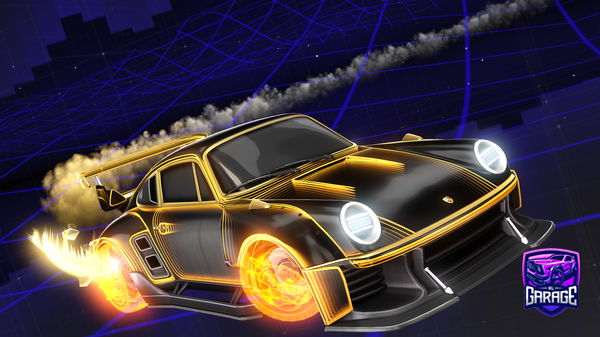 A Rocket League car design from 7hmooood77