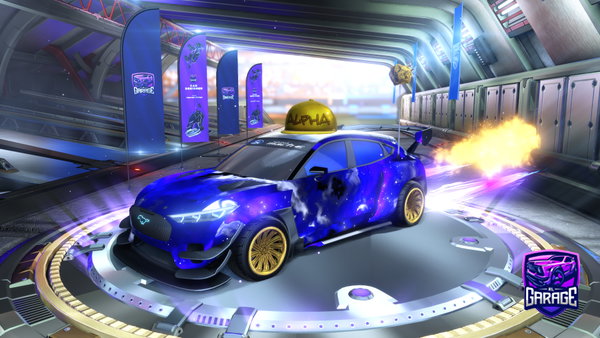 A Rocket League car design from VX_Clauz