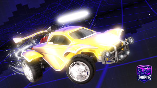A Rocket League car design from finnburns