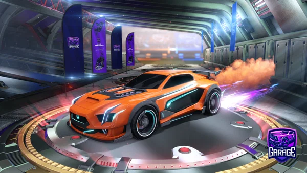 A Rocket League car design from mayheym