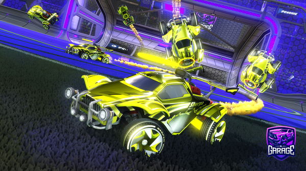 A Rocket League car design from LeXtraGamezzz