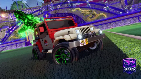 A Rocket League car design from ELFANTASS08