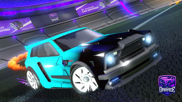 A Rocket League car design from pereiraPT2002