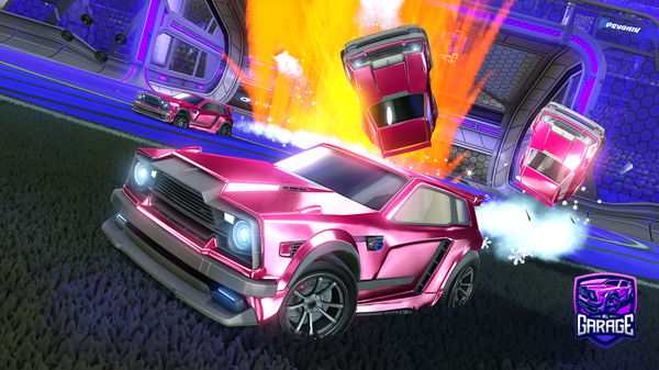 A Rocket League car design from Boom705