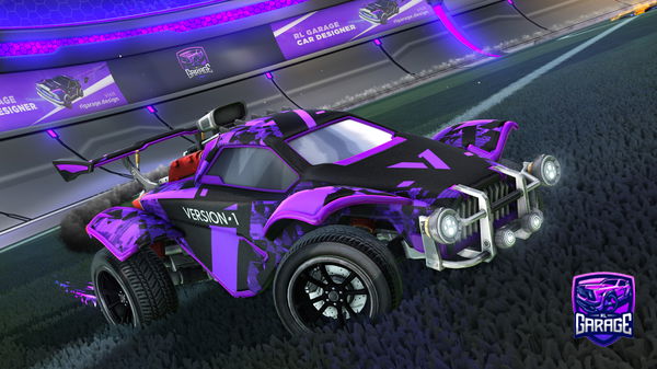 A Rocket League car design from Onlyduckyyytwitch