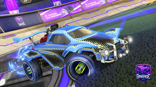 A Rocket League car design from RL_DxrkYT