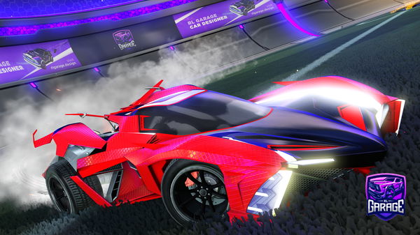 A Rocket League car design from electricwatermelon