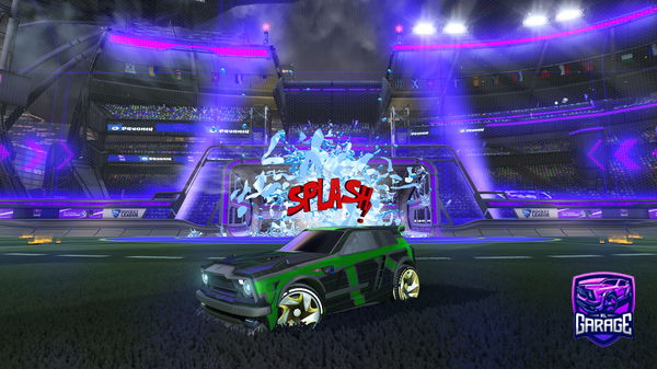 A Rocket League car design from ScaryCarey18