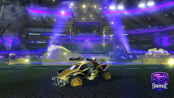 A Rocket League car design from Hamburgler