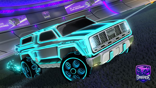 A Rocket League car design from Kountry_Man19