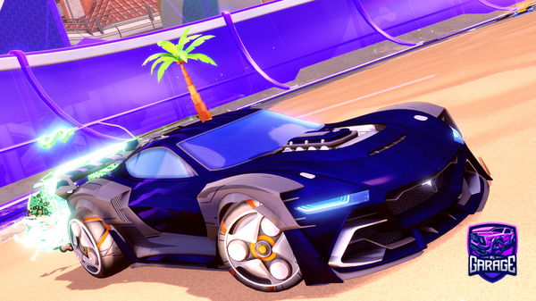 A Rocket League car design from ESpeed2017