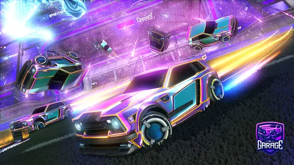 A Rocket League car design from Boreality
