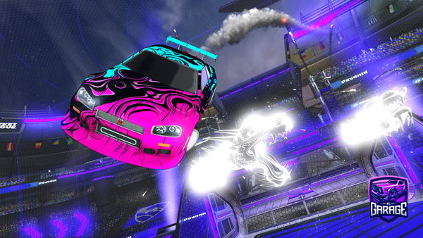 A Rocket League car design from lucio1155