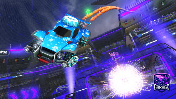 A Rocket League car design from ac3ninja