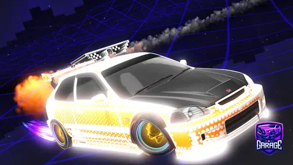 A Rocket League car design from BloomRLG_YT