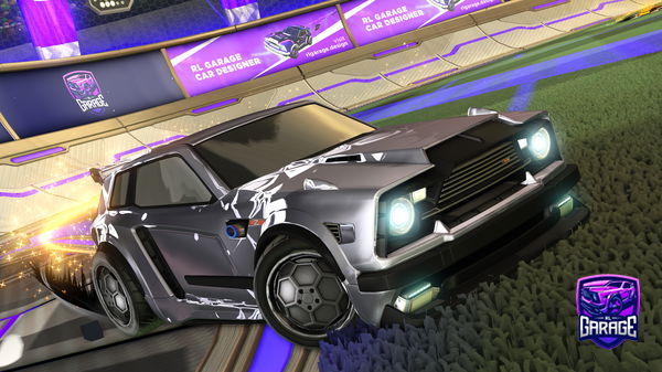 A Rocket League car design from TheHoldebeb