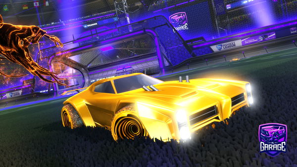 A Rocket League car design from SuperSonicRooke