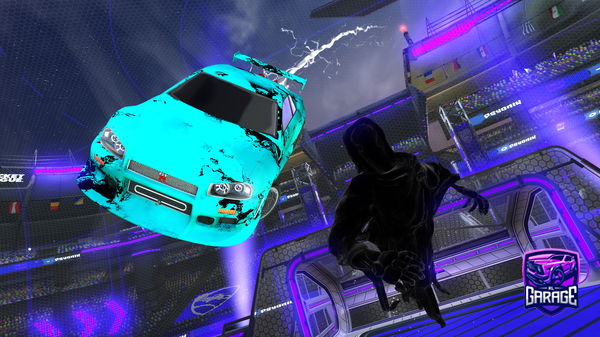 A Rocket League car design from flixcs_YT