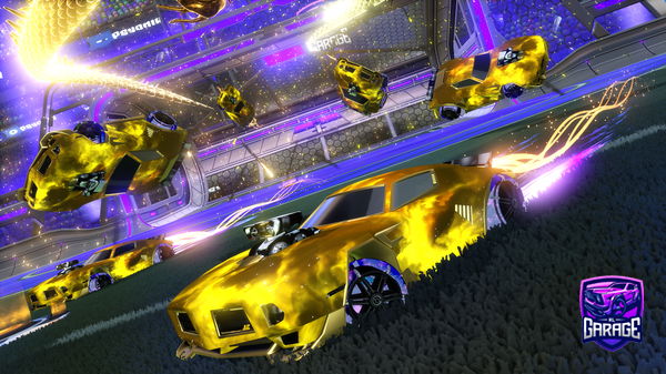 A Rocket League car design from Rocketcam223