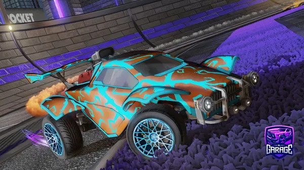 A Rocket League car design from Myst_Stormy