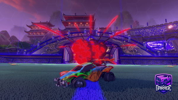 A Rocket League car design from Freekandel