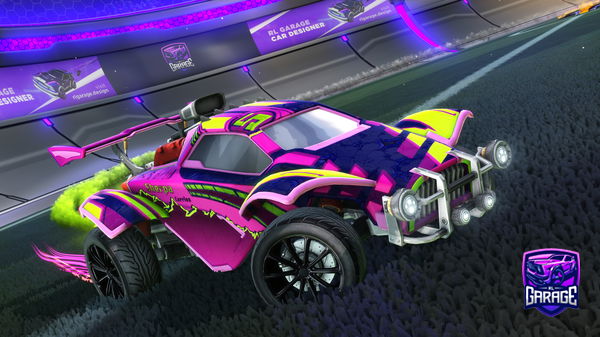 A Rocket League car design from oldscratch1138