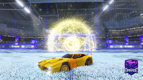 A Rocket League car design from infamous_slammer