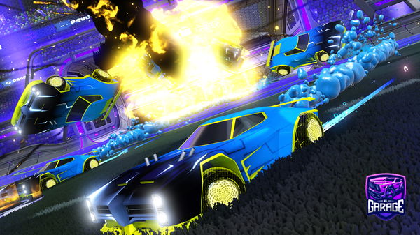 A Rocket League car design from DOLPHIN17101