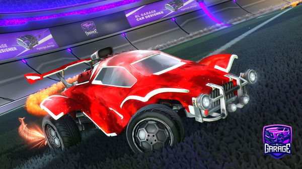 A Rocket League car design from Faze_zack2021