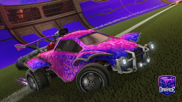 A Rocket League car design from Z41nM0LL1k