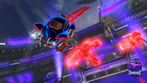 A Rocket League car design from _luxy_on_0ping