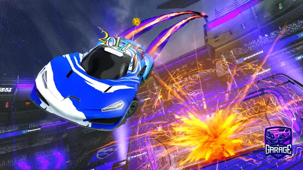 A Rocket League car design from mrimmawi