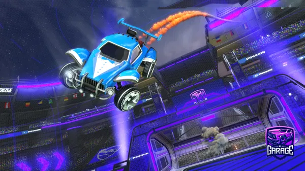 A Rocket League car design from BaconBoii