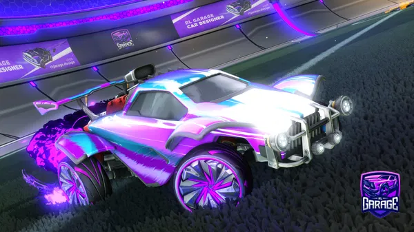 A Rocket League car design from LUCAYTPRIME