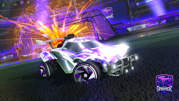 A Rocket League car design from KeshiBeSleepy