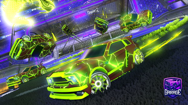 A Rocket League car design from ThatGuyDj
