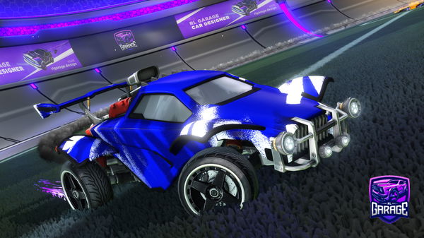 A Rocket League car design from GoldenOnRL