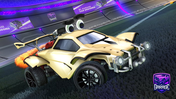A Rocket League car design from final_guy