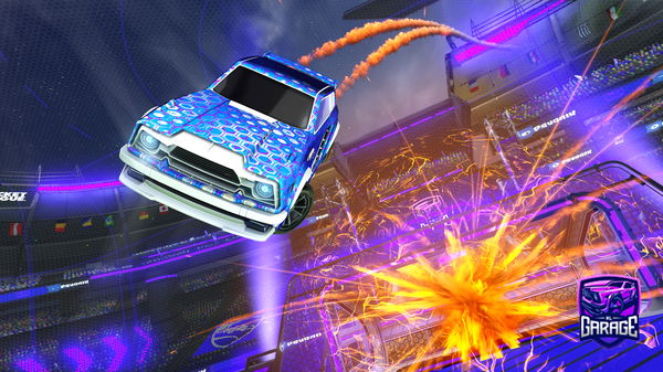 A Rocket League car design from igyatnorizz