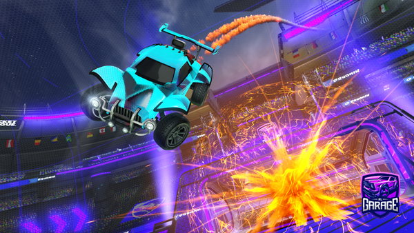 A Rocket League car design from Tub617