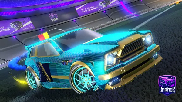 A Rocket League car design from EXOTIIK_42