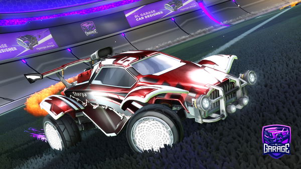 A Rocket League car design from ZPachiX